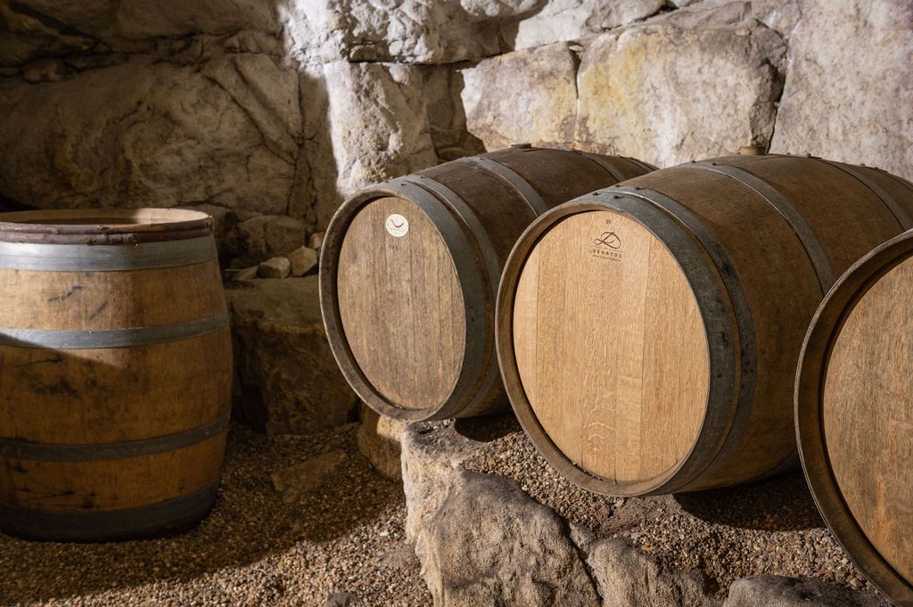 Tonneaux vin du Domaine Beaumont